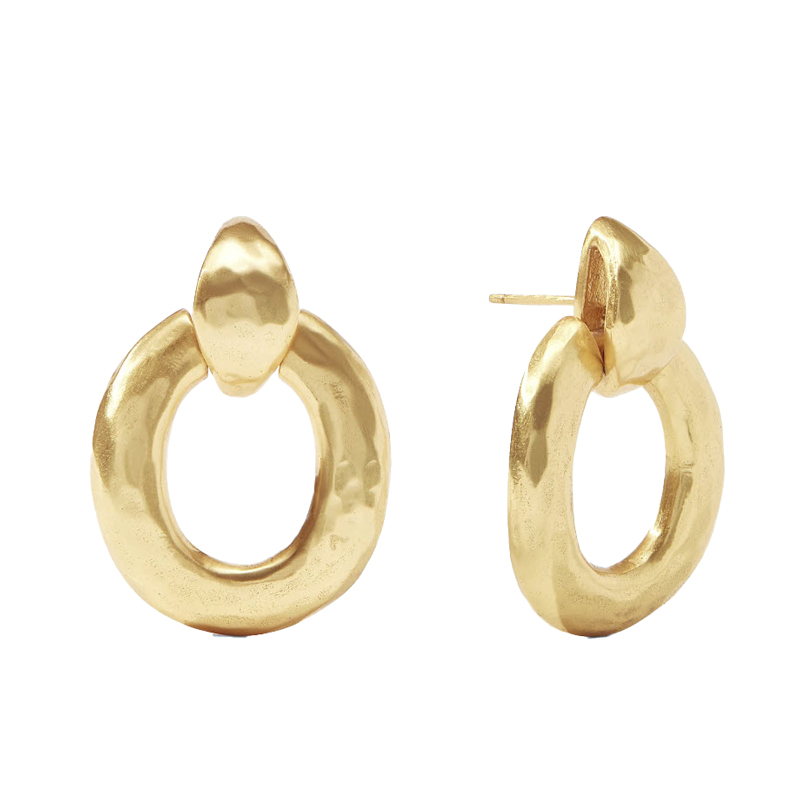 Julie Vos Palermo Doorknocker Earring