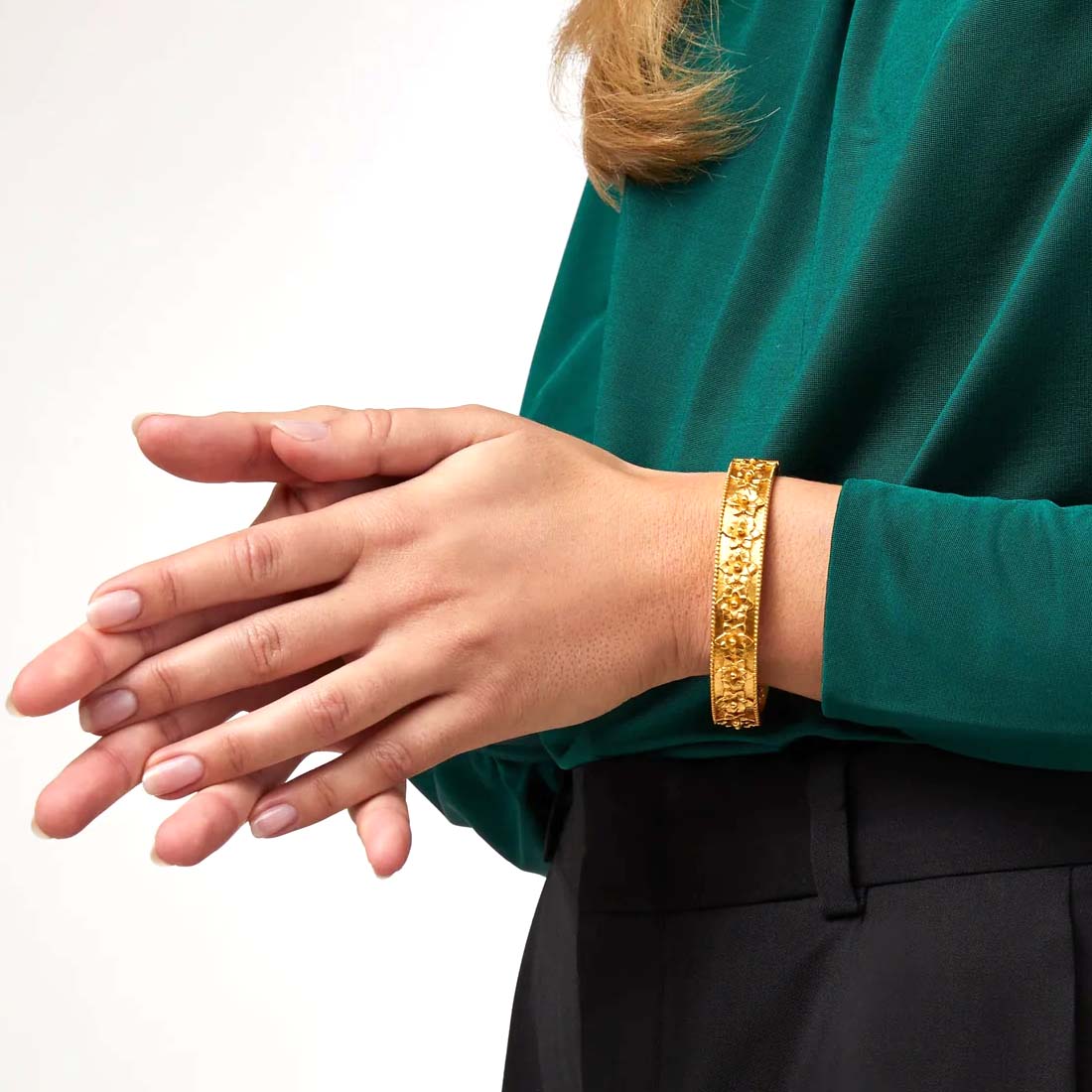 Julie Vos Flora Hinge Bangle