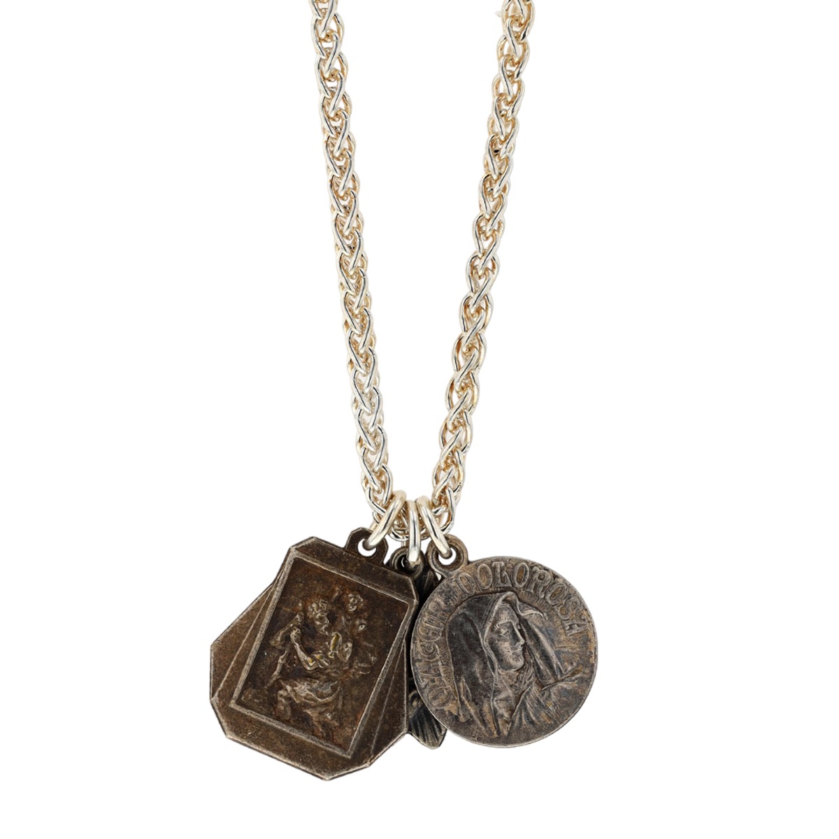 Miracle Icons by Mary Jo Pane Shiny Wheat Necklace, 24