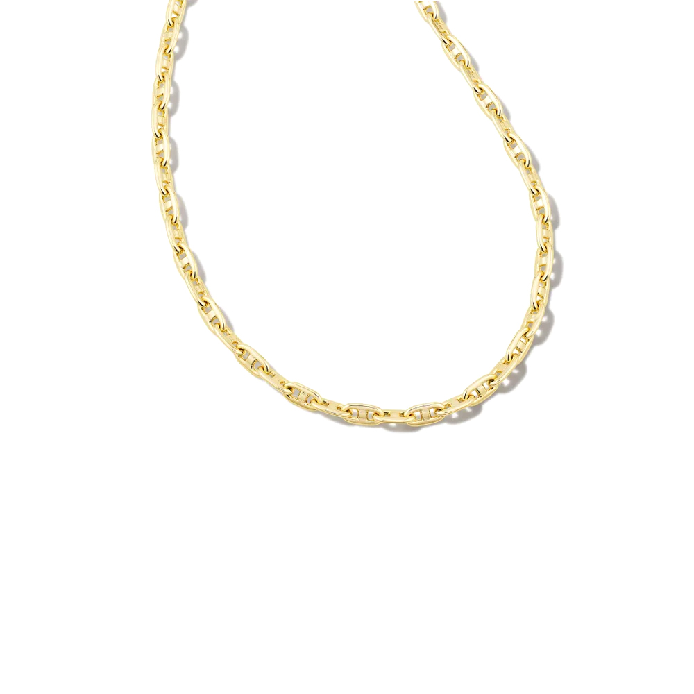 Kendra Scott Bailey Chain Necklace In Gold | ModeSens