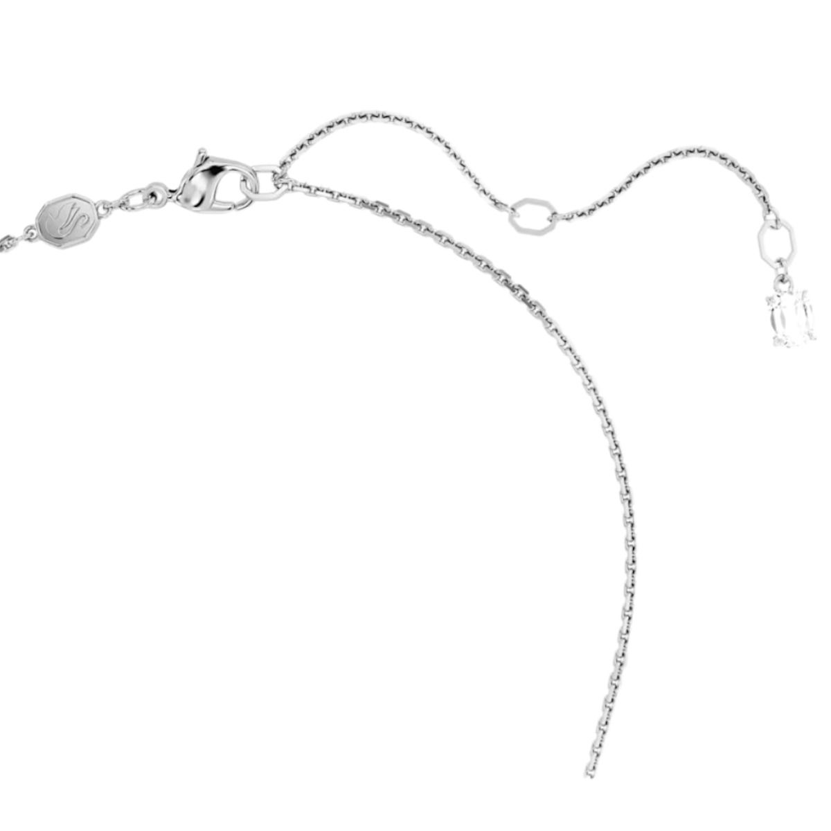 Swarovski Mesmera Mixed Cuts Pendant, Green and Rhodium Plated