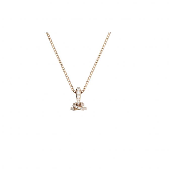 Swarovski Originally Pendant, White and Rose Gold Tone Plated
