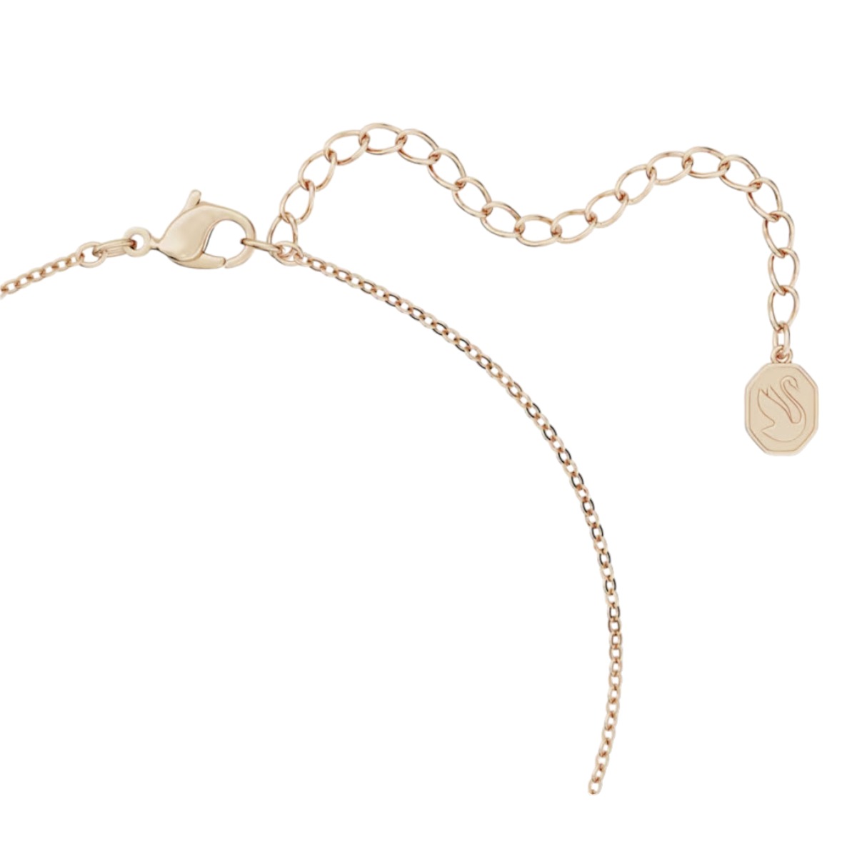 Swarovski Originally Pendant, White and Rose Gold Tone Plated