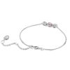 Swarovski Mesmera Mixed Cuts Bracelet, Pink and Rhodium Plated