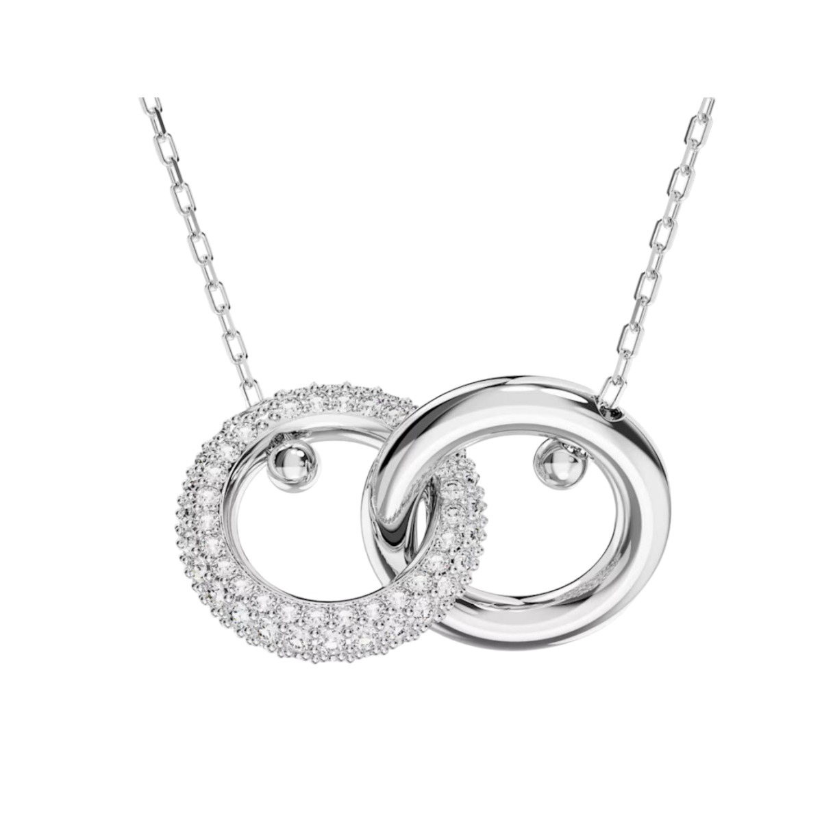 ★SWAROVSKI★ Dextera Gold Tone Interlocking Loop Necklace 5 Amazon.com: Swarovski Dextera Pendant, Interlocking loop
