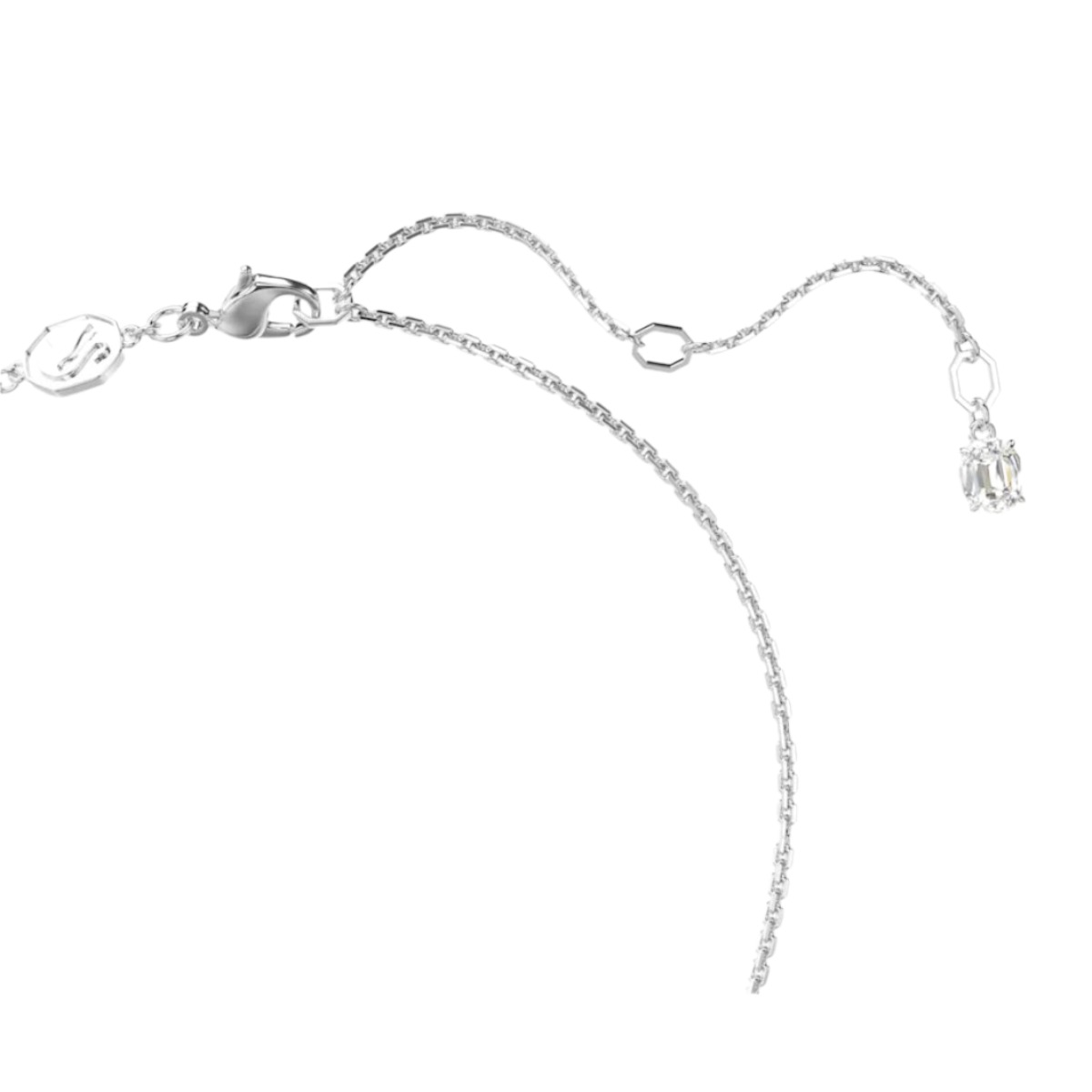 Swarovski Mesmera Mixed Cuts Pendant, Blue and Rhodium Plated