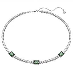 Swarovski Millenia Octagon Cut Necklace, Blue Color Gradient Swarovski Millenia Octagon Cut Necklace, Blue Color Gradient