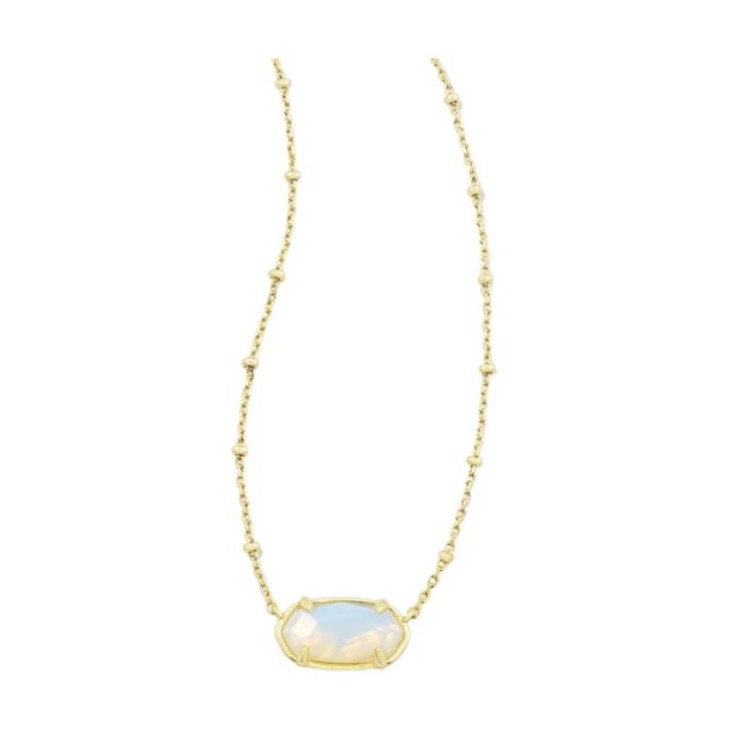 Alexandria Gold Multi Strand Necklace in Iridescent Drusy | Kendra Scott