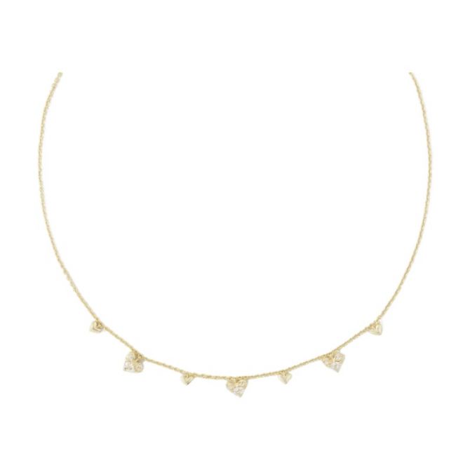 Haven Heart Strand Necklace in Silver | Kendra Scott