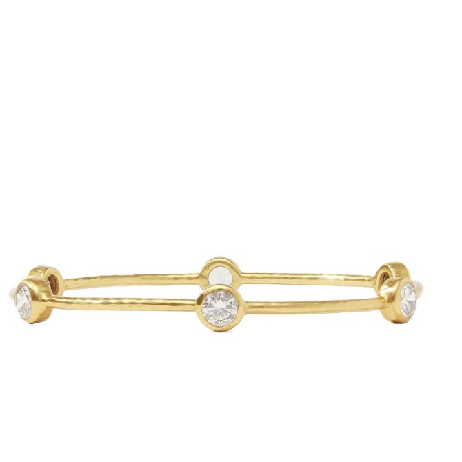Julie Vos Milano Cubic Zirconia Bangle, Medium