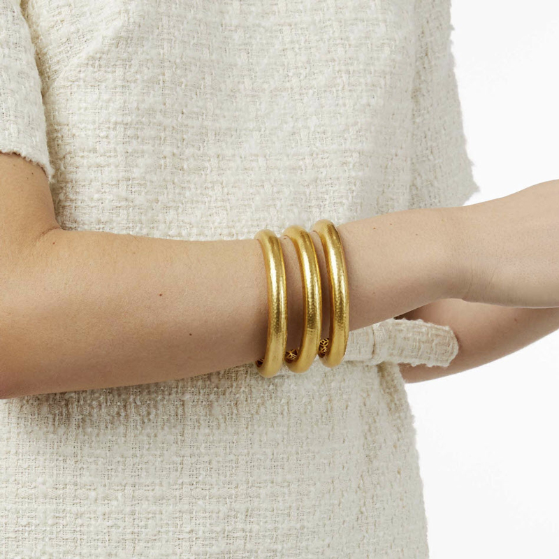 Picture of Julie Vos Havana Statement Bangle, Medium | BG274G-M | Borsheims
