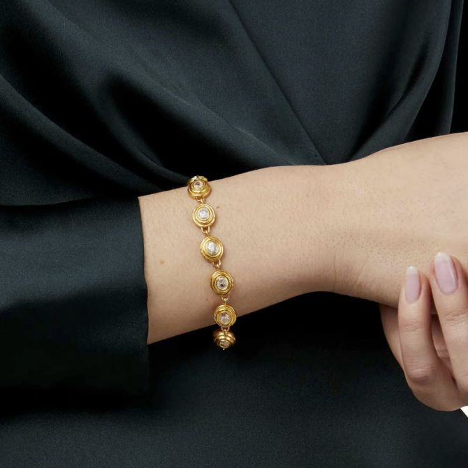 Julie Vos Tudor Tennis Bracelet, Cubic Zirconia | BL195GCZ00