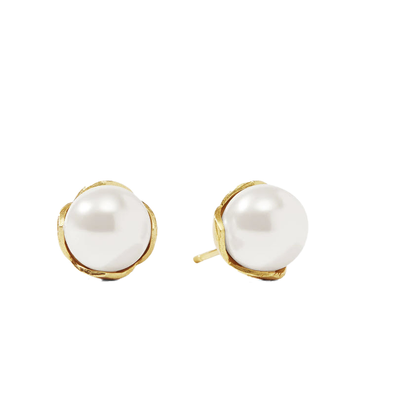 Julie Vos Penelope Stud Earrings, Medium