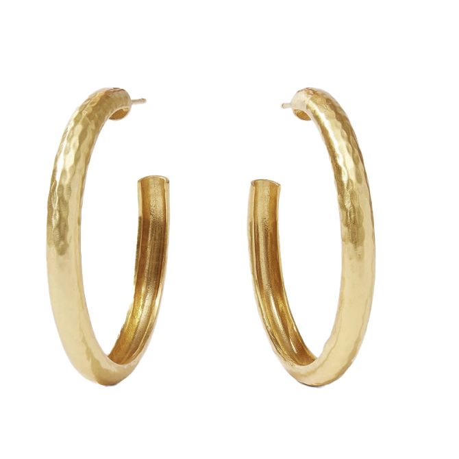 Julie Vos Havana Hoop Earrings, Large