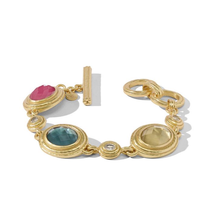 Julie Vos Tudor Stone Bracelet, Iridescent Multi-Stone