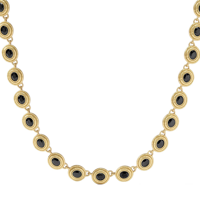 Tudor Tennis Necklace | +Colors main image 0