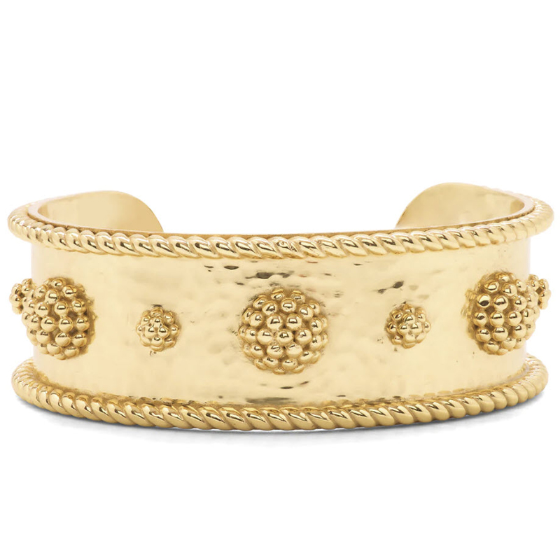 Capucine De Wulf Berry Cuff, Yellow Gold Plate
