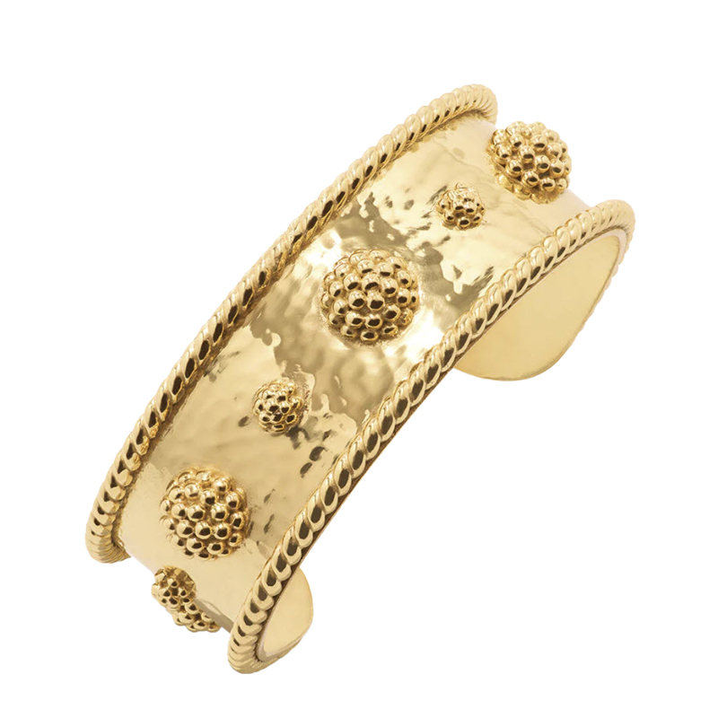 Capucine De Wulf Berry Cuff, Yellow Gold Plate