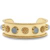 Capucine De Wulf Berry Gem Cuff, Ocean Jade