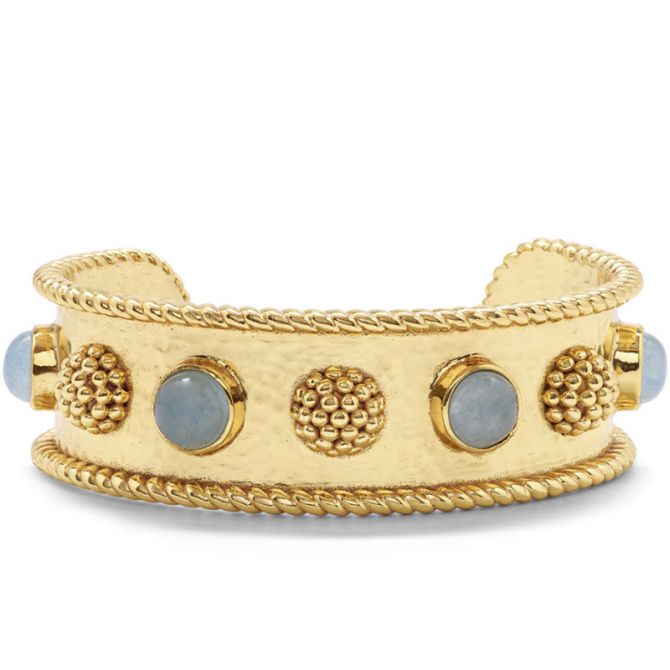 Capucine De Wulf Berry Gem Cuff, Ocean Jade