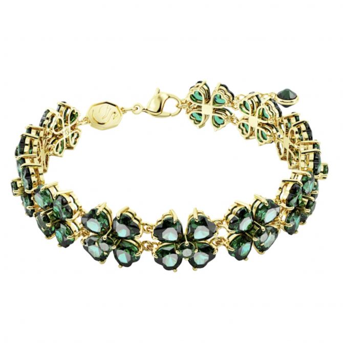 clover bracelet green