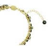 Swarovski Idyllia Mixed Cuts Multiple Clover Bracelet, Green and Gold Tone Plated