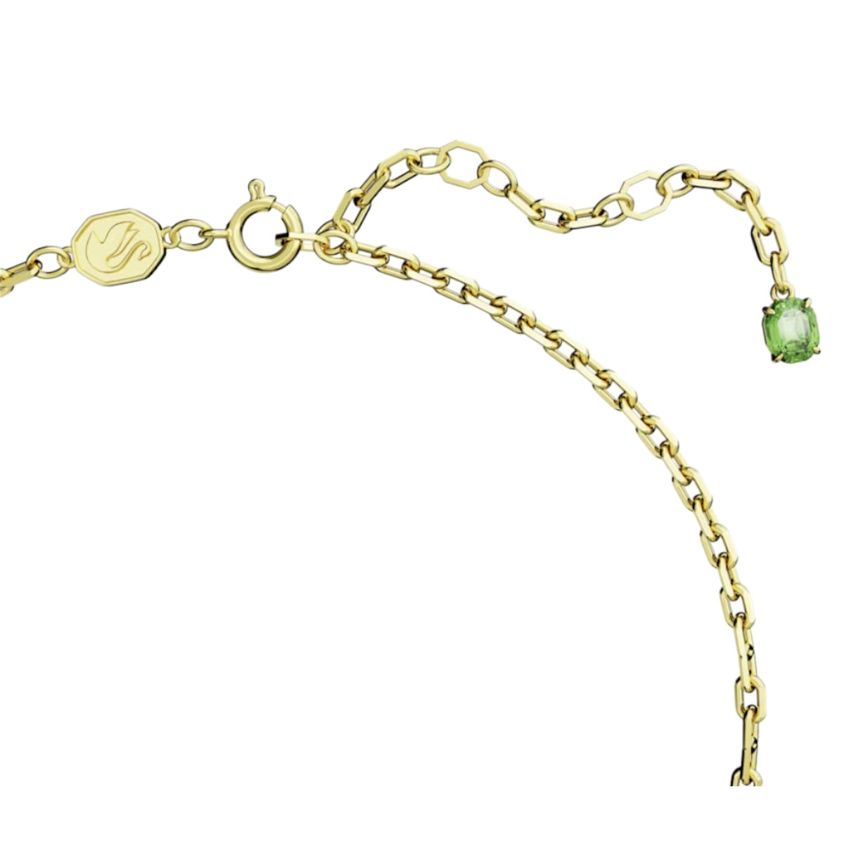 Swarovski Idyllia Turtle Pendant, Multicolored and Gold Tone Plated