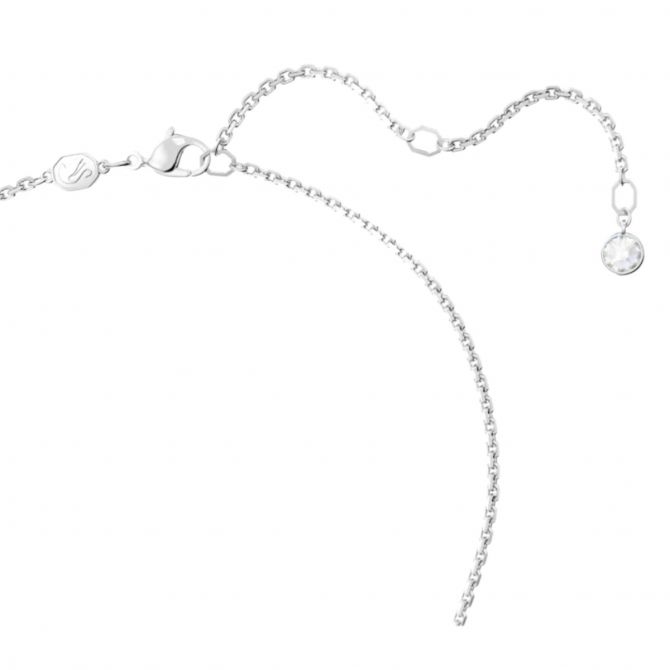 Swarovski Disney Minnie Mouse Pendant, White and Rhodium