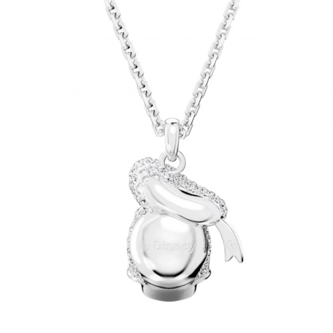 Swarovski Disney Donald Duck Pendant, White and Rhodium
