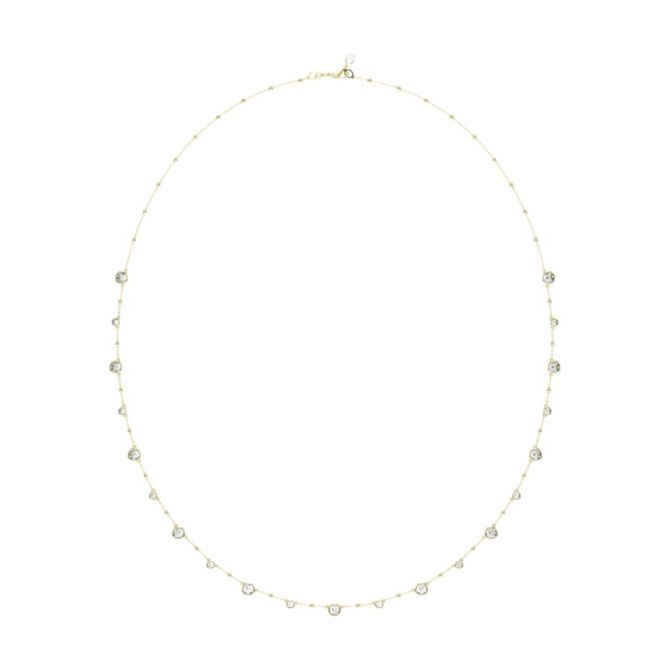 Swarovski Imber Strandage Round Cut Strand Necklace, White