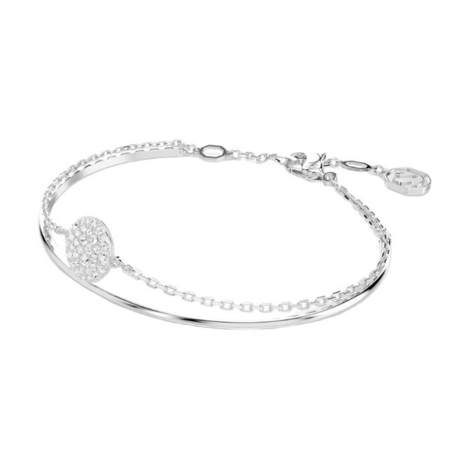 【SWAROVSKI】Meteora バングル 5683452 5683447 Meteora bangle, White, Rose gold-tone plated | Swarovski