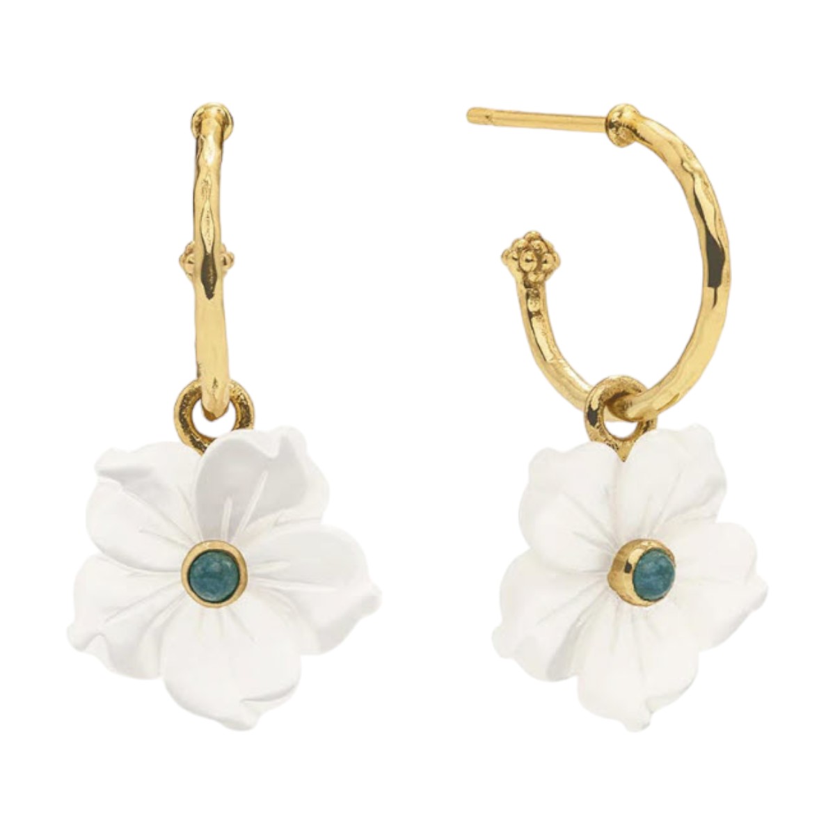 Capucine De Wulf Mermaid Garden Hoop Earring