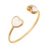 Capucine De Wulf Love Bangle, Clear Quartz