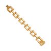 Capucine De Wulf Pathway Link Bracelet in Yellow Gold Plate, 7.5"