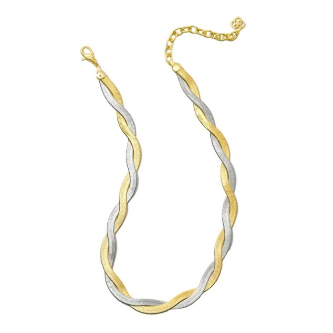 Kendra Scott Hayden Chain Necklace in Mixed Metal