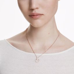 SAWROVSKI ネックレス 5636710 Constella pendant Swarovski Constella Necklace - White, Rose Gold-Tone Plated