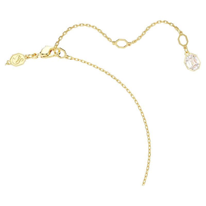 Swarovski Symbolica Evil Eye Small Pendant Necklace, Multicolored and Yellow Gold Tone Plated