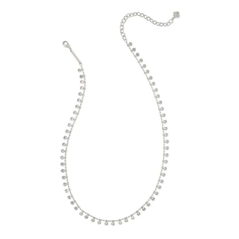 Kendra Scott Silver Tone Ivy Chain Necklace