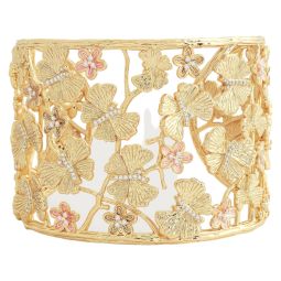 Mikimoto Cherry Blossom South Sea Cultured Pearl & Diamond Pavé