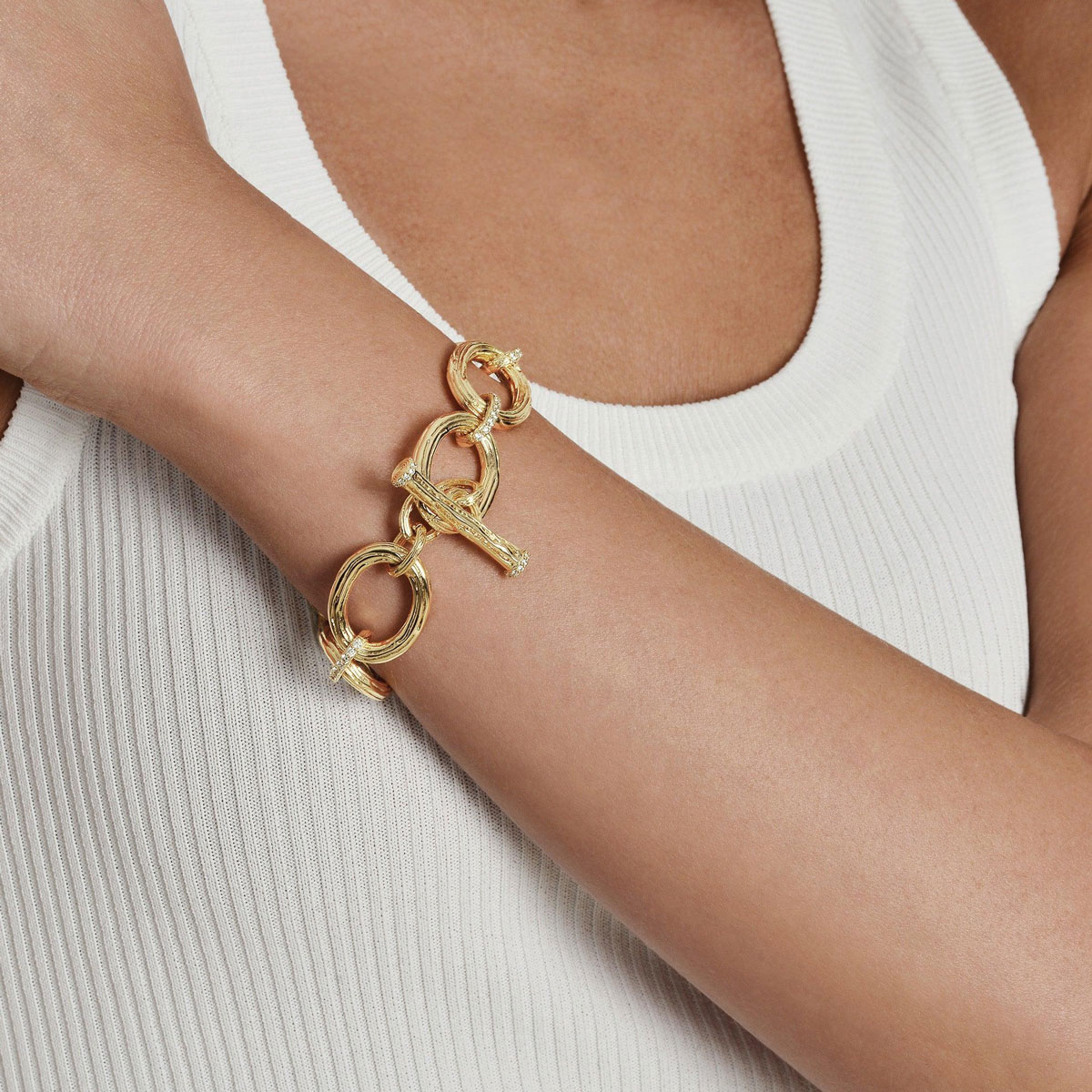 Anabel Aram Jewelry Enchanted Forest Chain Bracelet