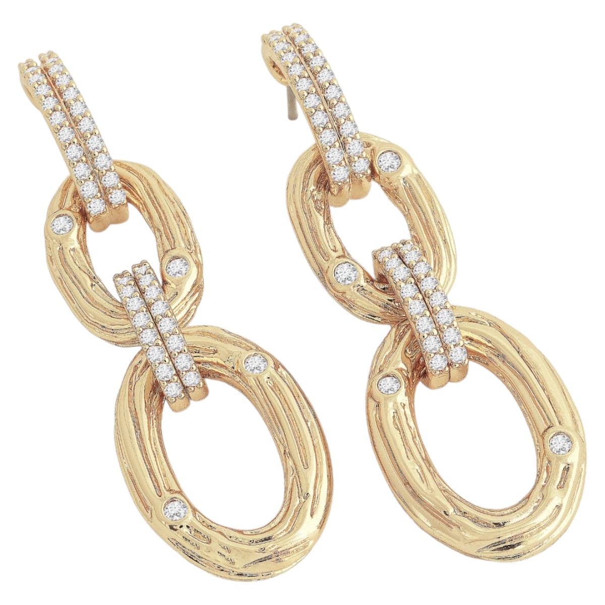 Anabel Aram Jewelry Enchanted Forest Chain Earrings