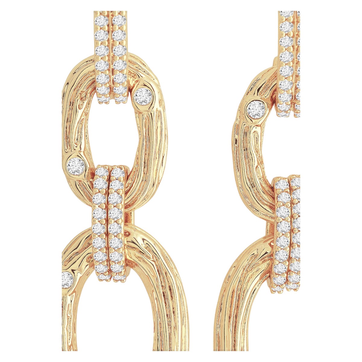 Anabel Aram Jewelry Enchanted Forest Chain Earrings
