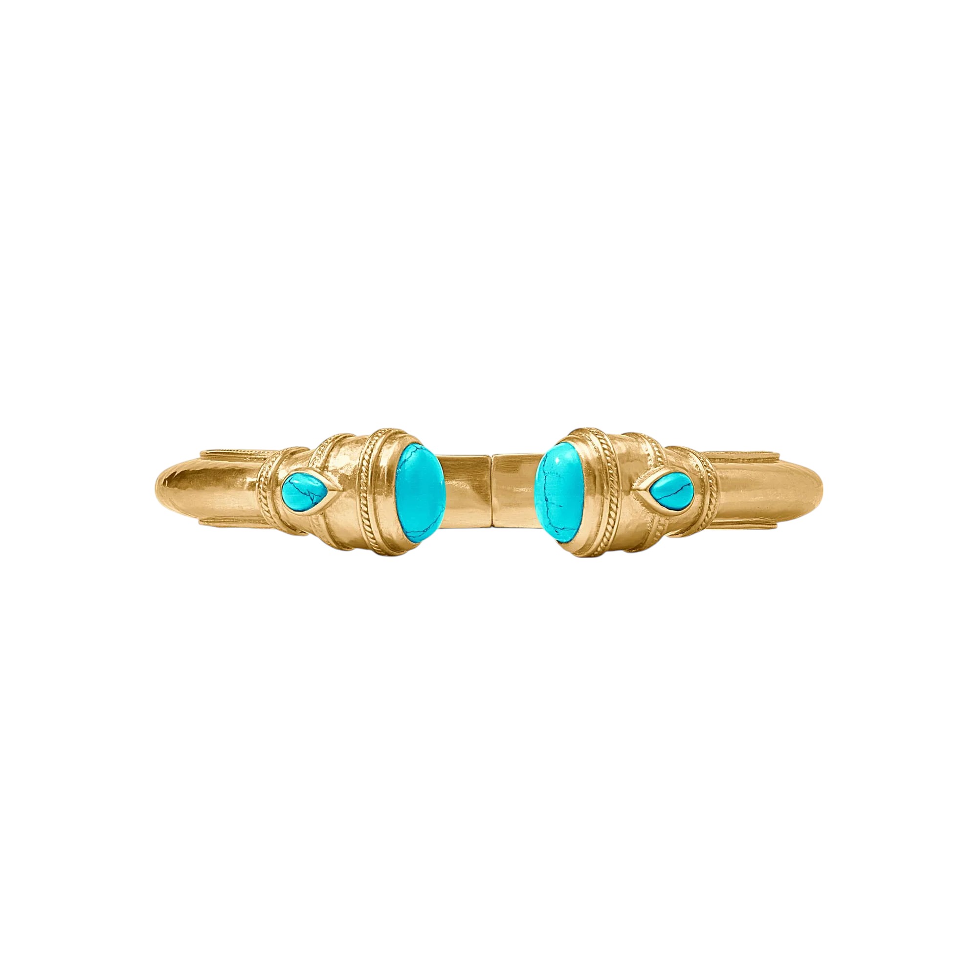 Julie Vos Regular Cannes Demi Cuff, Turquoise Blue