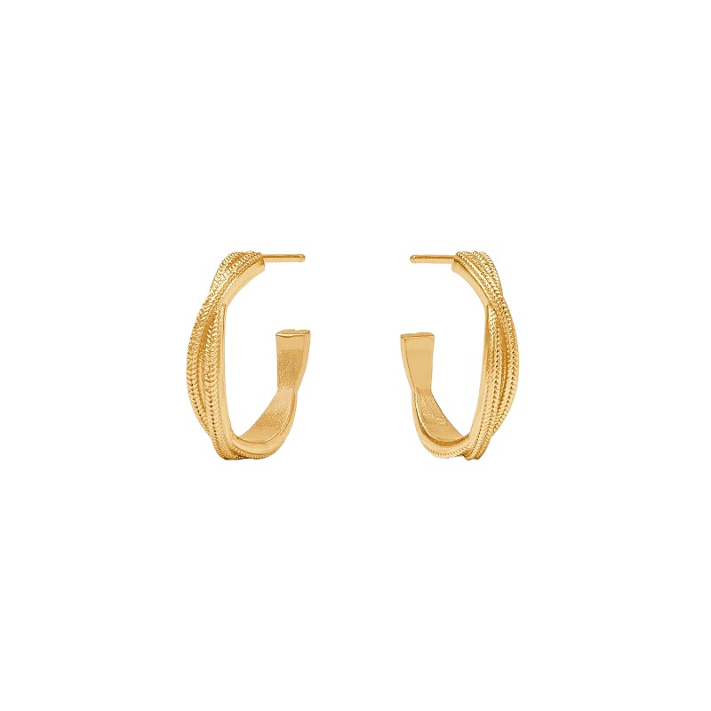 Julie Vos Cheval Hoop & Charm Earring