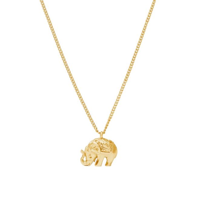 Julie Vos Elephant Delicate Necklace