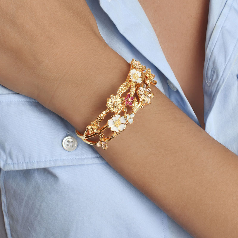 Anabel Aram Wildflowers Bangle
