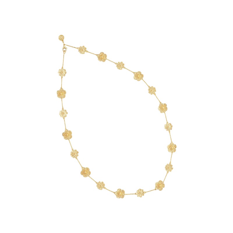 Anabel Aram Wildflowers Station Necklace