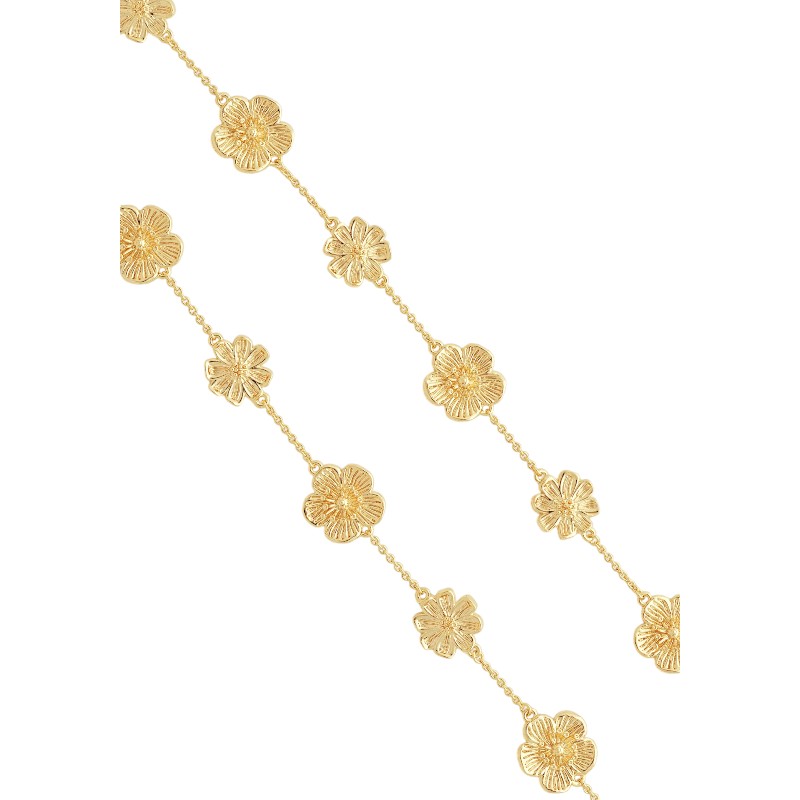 Anabel Aram Wildflowers Station Necklace