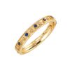 Capucine De Wulf Berry Gem Classic Hinged Bangle, Blue Labradorite