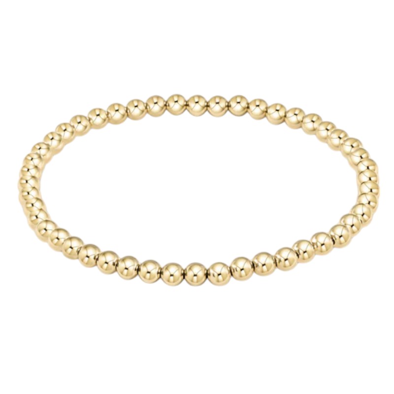 Enewton Design Classic Yellow Gold Beaded Bracelet, 4mm